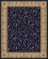 Km Home Closeout  1599 Pesaro Area Rug In Blue
