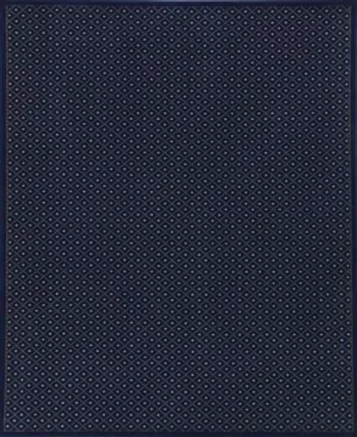 Km Home Closeout!  782/1312/navy Pesaro Blue 7'9" X 11' Area Rug
