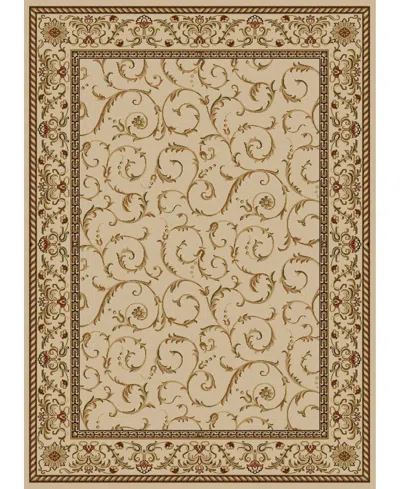 Km Home Closeout!  Pesaro 1599 3'3" X 4'11" Area Rug In Ivory