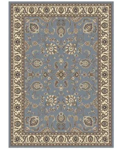 Km Home Closeout!  Pesaro Sarouk 7'9" X 11' Area Rug In Gray