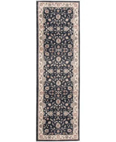 Km Home Poise Pse-7203 2'3" X 7'7" Runner Area Rug In Paprika