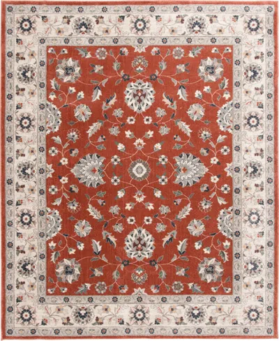 Km Home Poise Pse-7203 7'10" X 9'10" Area Rug In Paprika