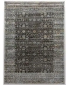 Km Home Closeout  Silvano Sil 01 Brown Area Rug