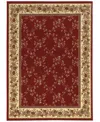 Km Home Closeout! Pesaro 1590 5'5" X 7'7" Area Rug In Red