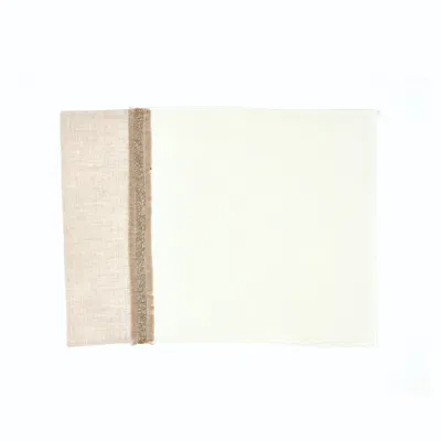 Km Home Collection Amata - Set Of 4 Linen Placemat