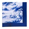 Km Home Collection Blue Blanc Tablecloth In Blue
