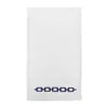 Km Home Collection Blue / White Navy Chain Embroidery Hand Towel In Multi