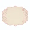 Km Home Collection Dusty Rose Placemat Set Of 2