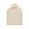 Km Home Collection Golden Leaves Linen Napkins Set Of 2 In Yellow
