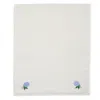 Km Home Collection Hydrangea Embroidered Face Towel