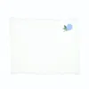 Km Home Collection Hydrangea Embroidery Linen Placemats Set Of 2 In White