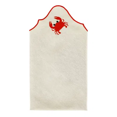 Km Home Collection Locusta - Cotton Napkins Set Of 2 In Neutral