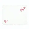 Km Home Collection Love - Linen Placemat Set Of 2 In Multi