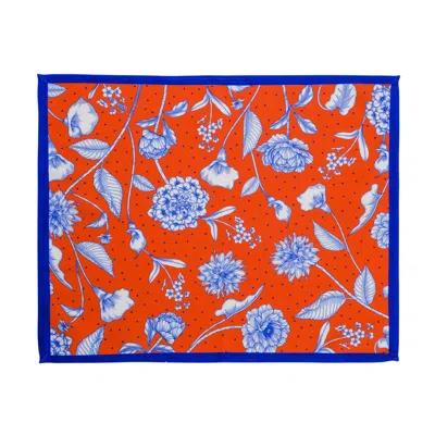 Km Home Collection Marigold Placemats Set Of 2 In Multi