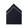 Km Home Collection Navy Cotton Napkins Set Of 2 In Blue