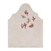 Km Home Collection Neutrals Autumn Basket Linen Napkins Set Of Two