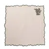 Km Home Collection Neutrals Olive Tree Cotton Napkin Set