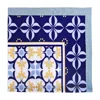 Km Home Collection Oriental Tablecloth In Blue