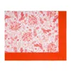 Km Home Collection Red / Yellow / Orange Citrus Noel Tablecloth - Christmas Collection In Red/yellow/orange