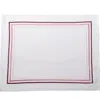 Km Home Collection Rose Gold Rosé Cotton Placemat Set