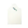 Km Home Collection Seahorse Embroidery Linen Napkins Set Of 2