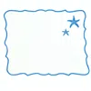 Km Home Collection Starfish - Set Of 4 Linen Placemat
