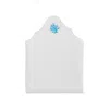 Km Home Collection Turquoise Coral Embroidery Linen Napkins Set Of 2 In Blue/orange