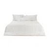 Km Home Collection White Oriental Bedding Set In White