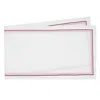 Km Home Collection White Rosé Cotton Runner