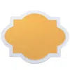 Km Home Collection Yellow / Orange Sunny Cotton Placemat Set