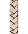 Km Home Dora 509 2'6" X 10' Runner Area Rug In Beige