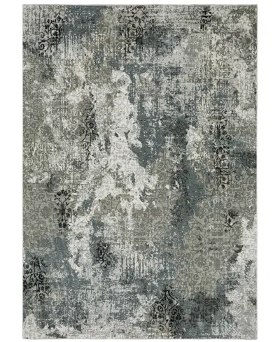 Km Home Astral 001asl 6'7" X 9'6" Area Rug In Beige,blue