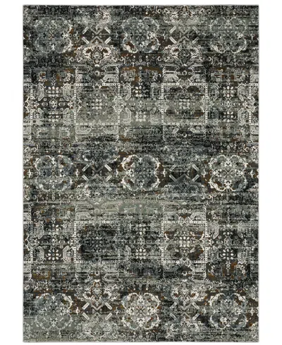 KM HOME GEMINI 2060V 6'7" X 9'6" AREA RUG