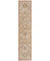 Km Home Sahar Shr01 2'3x10'2 Runner Area Rug In Ivory