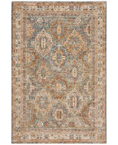 Km Home Sahar Shr01 5'3x7'8 Area Rug In Blue