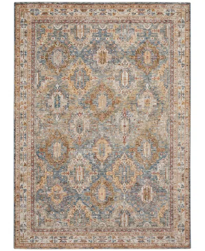 Km Home Jasper Jas01 9'3x12'7 Area Rug In Blue