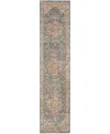 Km Home Sahar Shr06 2'3x10'2 Runner Area Rug In Blue
