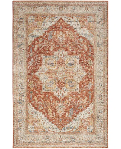 Km Home Sahar Shr06 5'3x7'8 Area Rug In Ivory