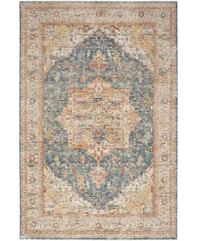 Km Home Sahar Shr06 9'3 X 12'7 Area Rug In Blue
