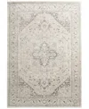 Km Home Largo Heriz 5'3" X 7'7" Area Rug In Ivory,cream