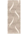 Km Home Leisure Dunes Rug Collection In Ivory