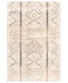 Km Home Deseo Rune Area Rug In Gray