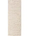 Km Home Leisure Shore 2'3"x7'7" Runner Area Rug In Ivory
