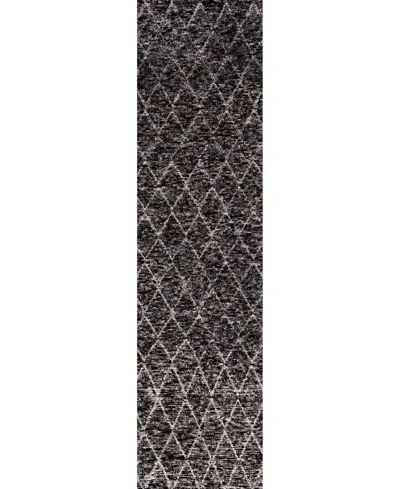 Km Home Magica 703 2'6" X 10' Runner Area Rug In Brown
