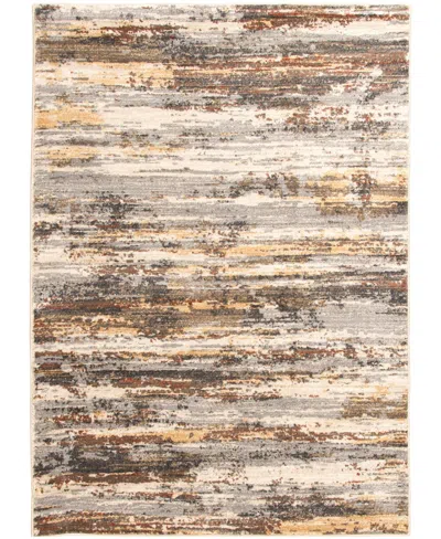 Km Home Merit Kenliani 7'10''x9'10'' Area Rug In Sand,gray