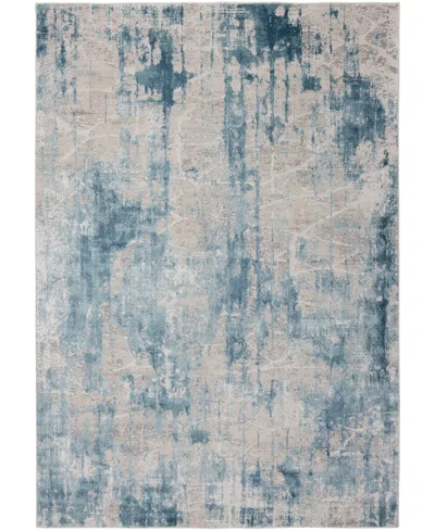Km Home Mink Home Alloy All341 10'x13' Area Rug In Blue