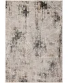 Km Home Mink Home Alloy All341 10'x13' Area Rug In Gray