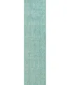 Km Home Miro 100 2'6" X 10' Runner Area Rug In Mint