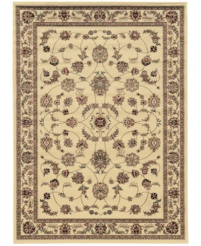 Km Home Closeout!  Pesaro 1596 3'3"x4'11" Area Rug In Ivory