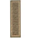 Km Home Closeout!  Pesaro 2'2"x7'7" Runner Area Rug In Sage